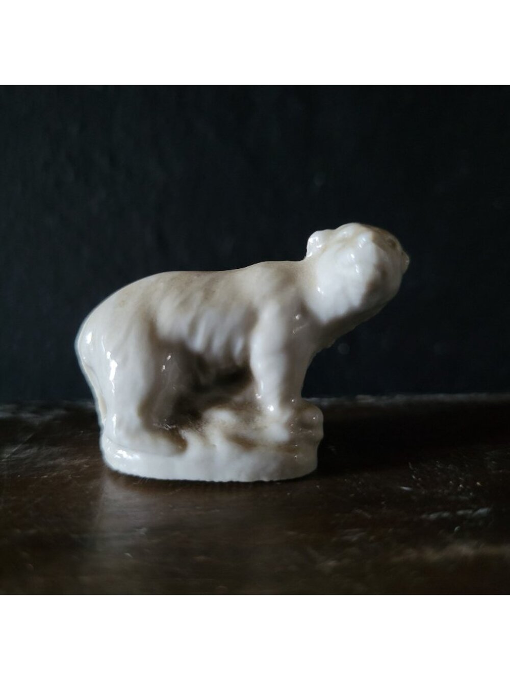 Vintage Wade Whimsies Polar Bear Figurine Red Rose Tea Company England